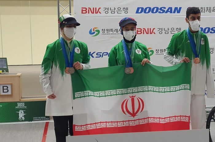 إيران تحصد برونزية بطولة العالم للرماية للمعاقين 