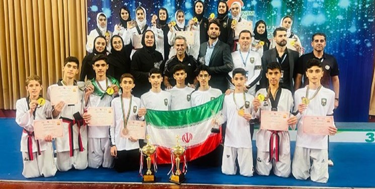 إيران تتوج بلقب بطولة آسيا لتايكواندو الصغار