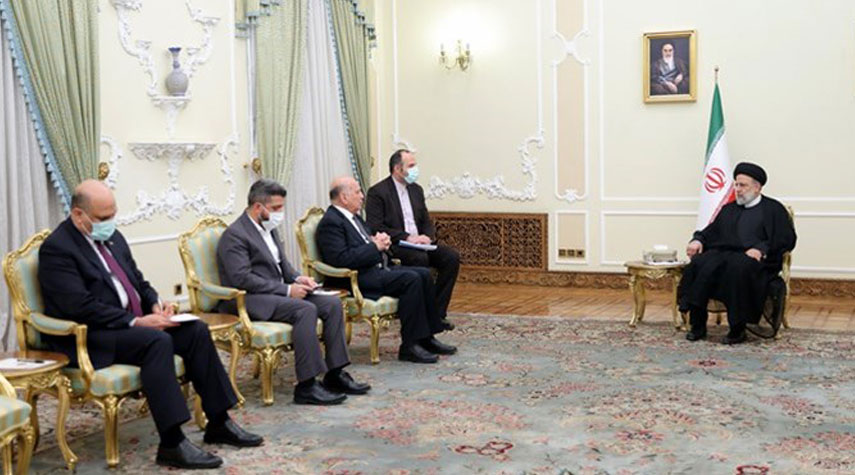الرئيس‌ الايراني: الأمن والإستقرار في العراق يتحقق بالحوار فقط