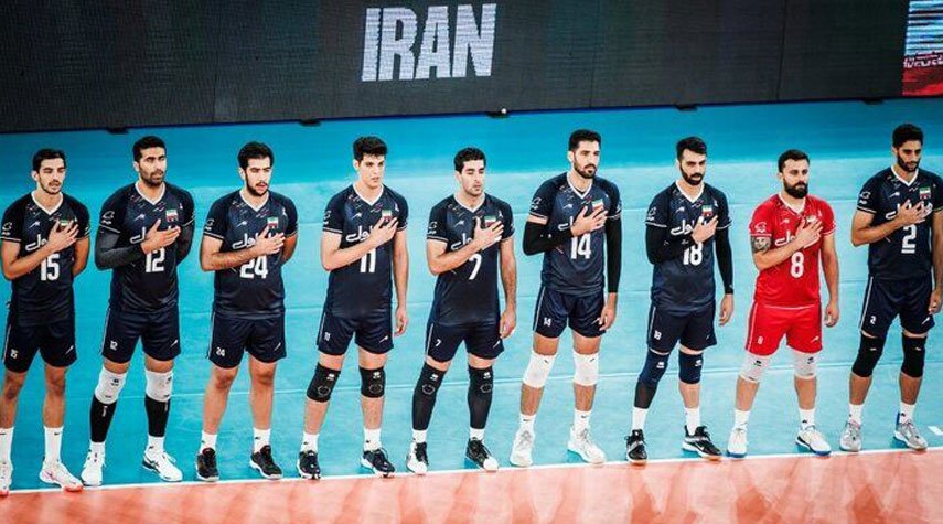 المنتخب الايراني لكرة الطائرة يتأهل للدور الثاني ببطولة العالم