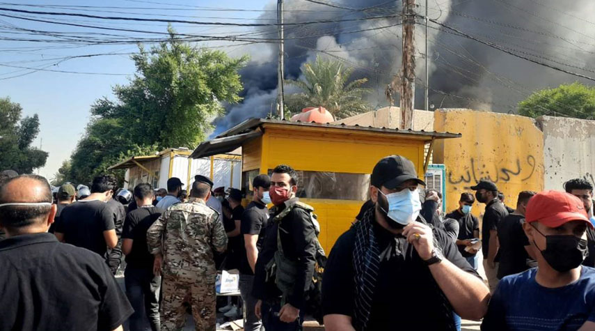 العراق... تجدد الاشتباكات في المنطقة الخضراء بالعاصمة