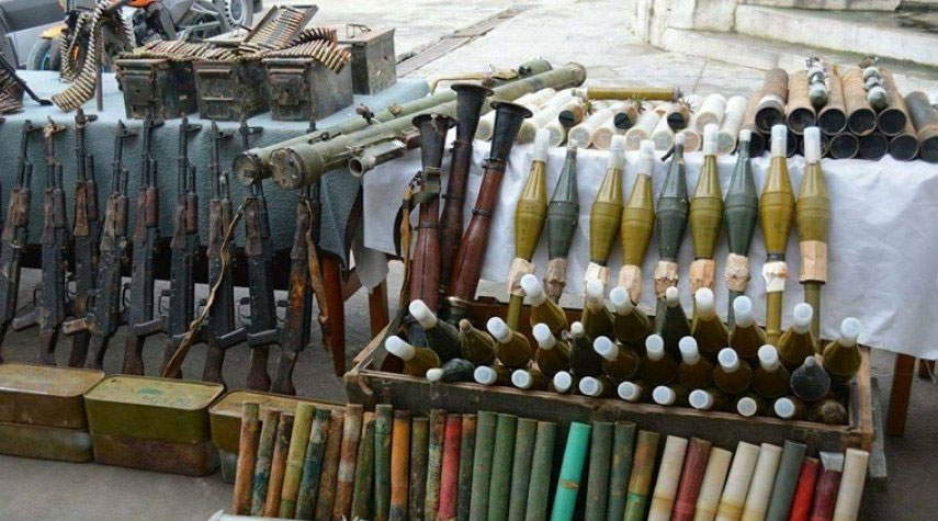 ضبط كمية كبيرة من الأسلحة الحربية والذخيرة جنوب شرقي تونس