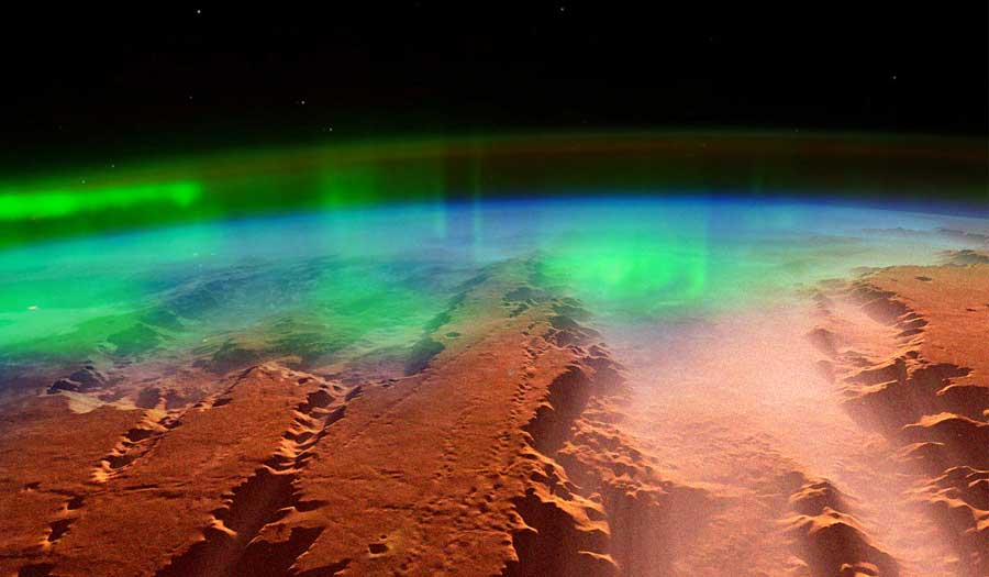 اكتشاف أذهل العلماء.. الشفق القطبي البروتوني على المريخ!