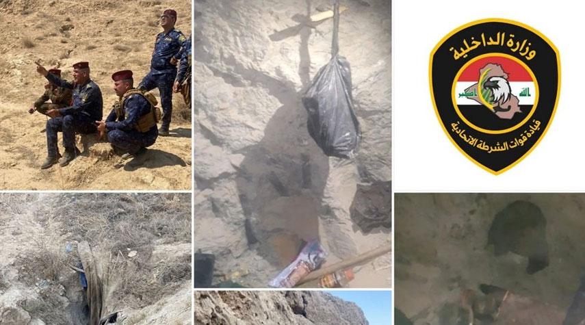 تدمير خمسة أوكار لـ "داعش" الارهابي في كركوك شمال العراق
