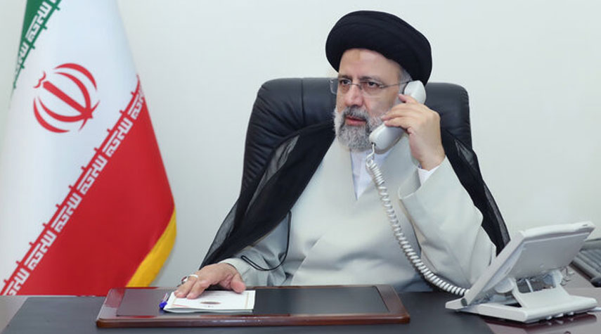 الرئيس الايراني يتفقد أوضاع الزوار الايرانيين لمراسم الأربعين