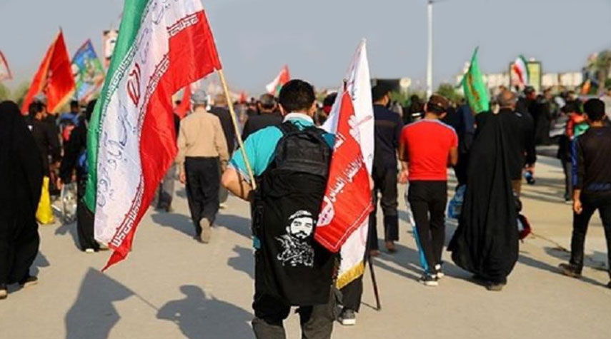 توجه مليونين و200 ألف زائر ايراني إلى العراق لزيارة الاربعين