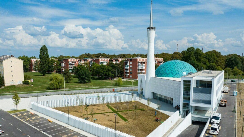 افتتاح أول مسجد صديق للبيئة في كرواتيا