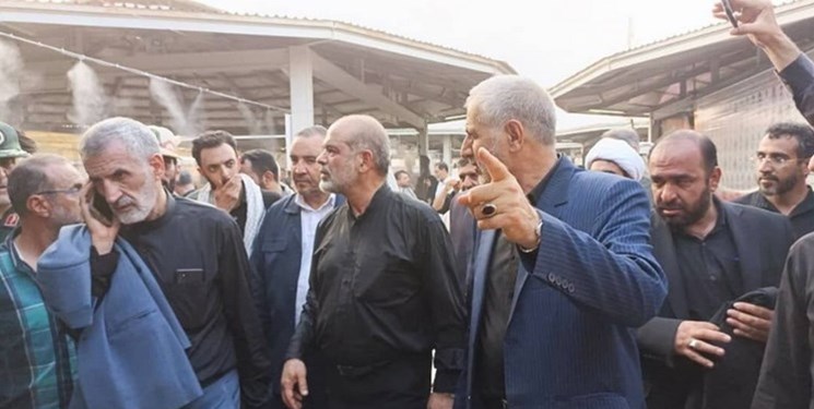 وزير الداخلية الايراني يتواجد في الحدود مع العراق لليوم الثالث على التوالي