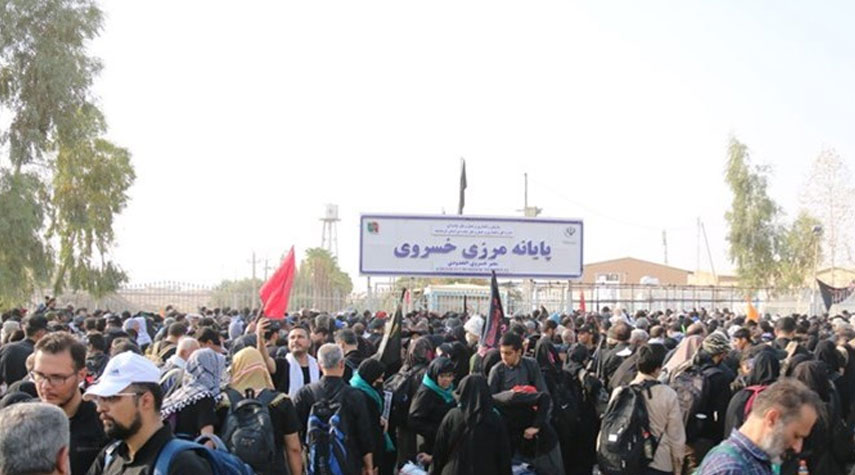 عودة 830 ألف زائر ايراني الى البلاد بعد مشاركتهم في زيارة الأربعين الحسيني