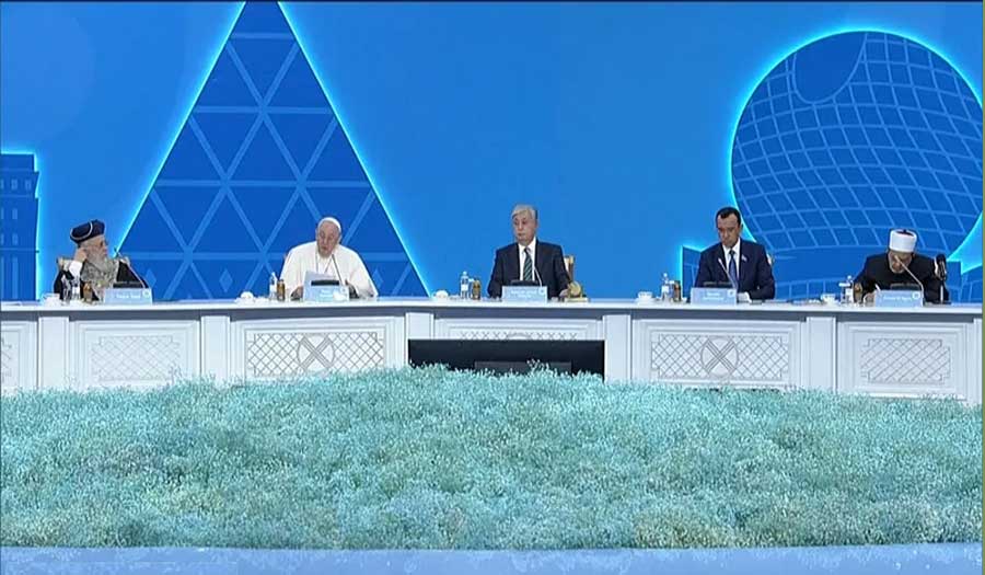 انطلاق المؤتمر العالمي السابع لـ"زعماء الأديان" في كازاخستان