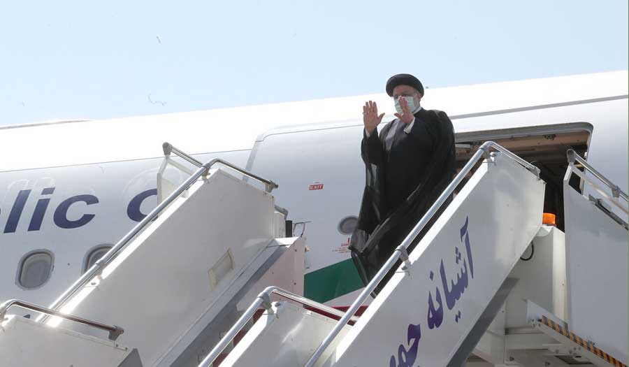 الرئيس الايراني يغادر الى أوزبكستان للمشاركة في قمة شنغهاي