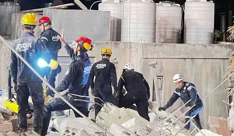 الأردن: ارتفاع وفيات انهيار عمارة اللويبدة إلى 9 أشخاص