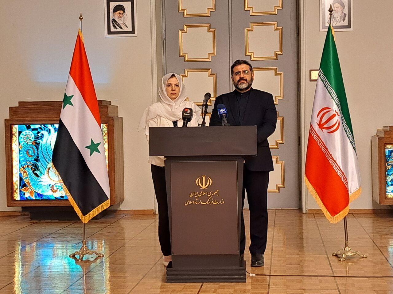 طهران ودمشق تؤكدان على تطوير التعاون الثقافي