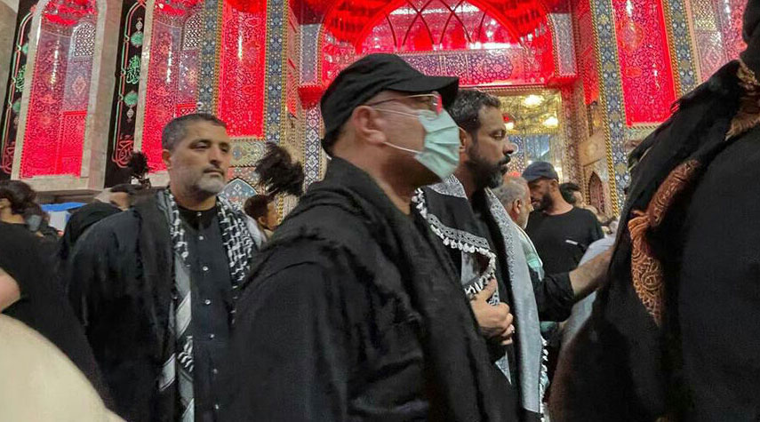 رئيس المجلس الشورى الإسلامي يشارك في مسيرة الأربعين