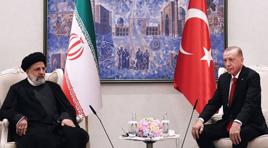الرئيسان الايراني والتركي يؤكدان على الإسراع بتنفيذ الاتفاقيات الثنائية