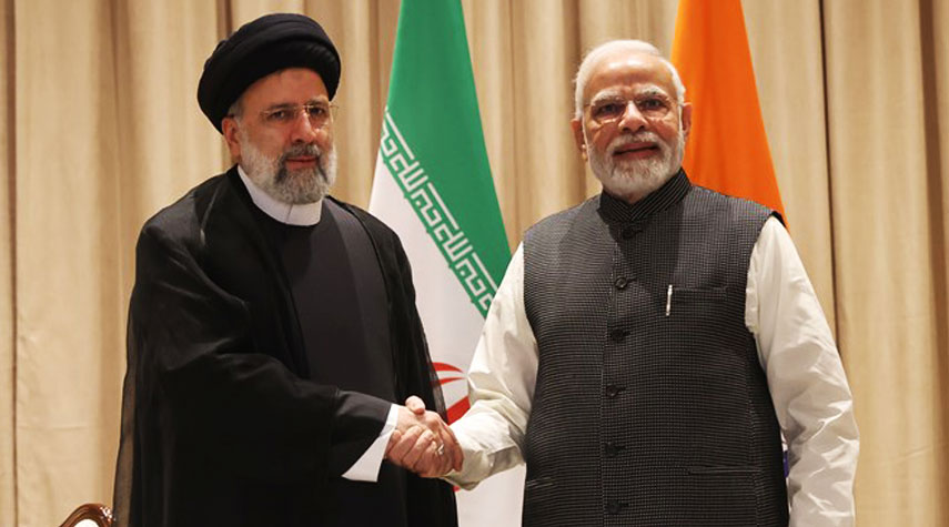 الرئيس الايراني: توسيع التعاون مع الهند من أولويات سياستنا الخارجية