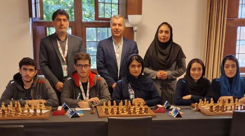 إيران تتوج بلقب بطولة الشطرنج الدولية للطلاب والطالبات في بلجيكا