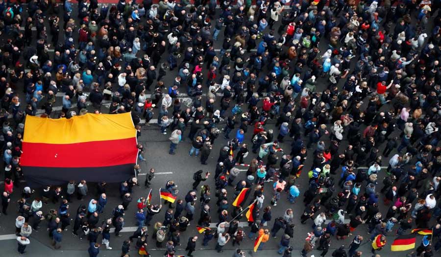 الألمان يتظاهرون لفتح خط الغاز الروسي