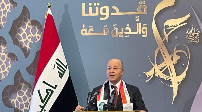 الرئيس العراقي يدعو القوى السياسية الى الحوار الجاد