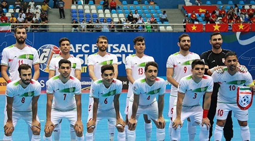 إيران تواجه اليابان اليوم في نهائي بطولة آسيا لكرة الصالات