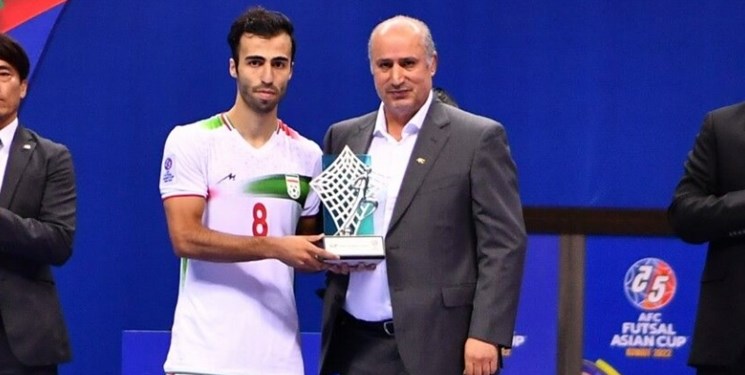 إيراني يحرز جائزة أفضل لاعب بكأس آسيا لكرة الصالات 2022