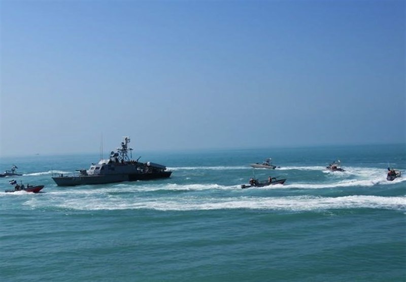 تدريب بحري مشترك بين إيران وعمان