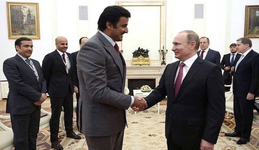 الرئيس الروسي يلتقي أمير قطر ورئيس السلطة الفلسطينية في "أستانا"