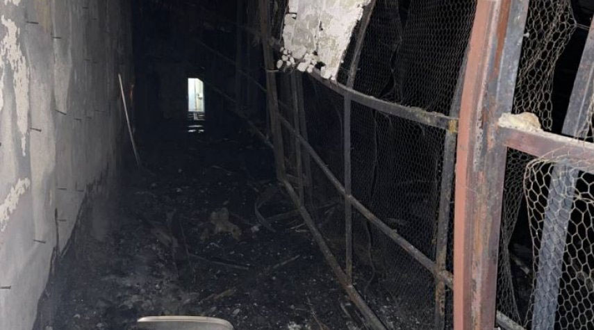 4 وفيات و61 مصاباً في حريق سجن ايفين بطهران