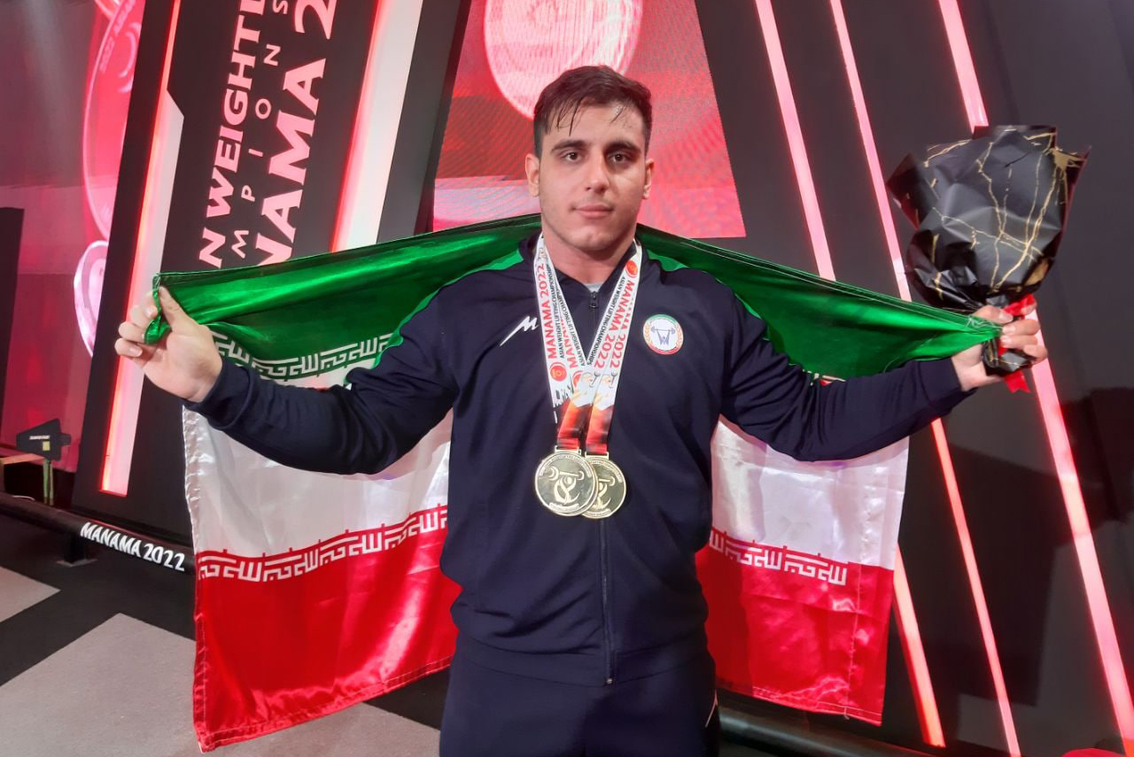 إيراني تحصد 3 ذهبيات في بطولة آسيا لرفع الأثقال