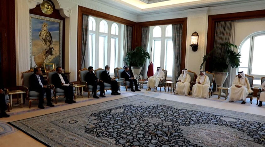 رضائي: إيران مستعدة لتطوير العلاقات والتعاون الاستراتيجي مع قطر