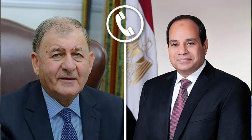 العراق ومصر يؤكدان على توطيد العلاقات المشتركة