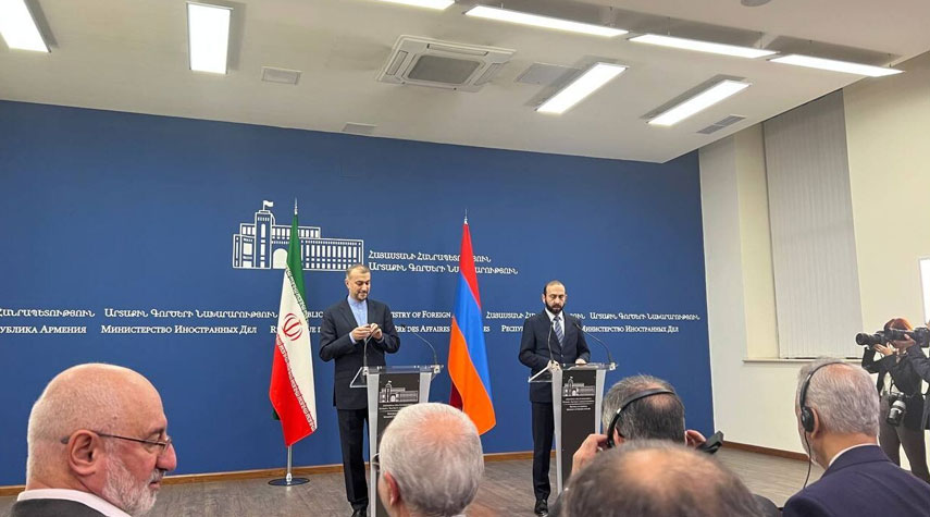 وزير الخارجية الأرميني يؤكد على التعاون بين بلاده وإيران