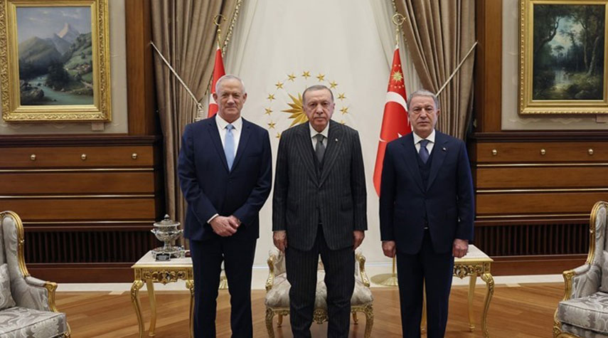 تركيا وكيان الاحتلال يستأنفان التعاون الامني بينهما
