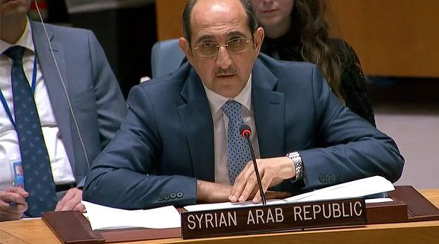 دمشق تطالب مجلس الأمن بتحمل مسؤولياته لوقف الاعتداءات الصهيونية على سوريا