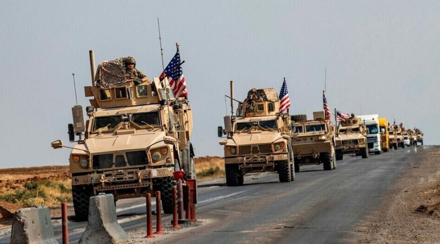 القوات الأمريكية تخرج رتلين من سوريا الى العراق