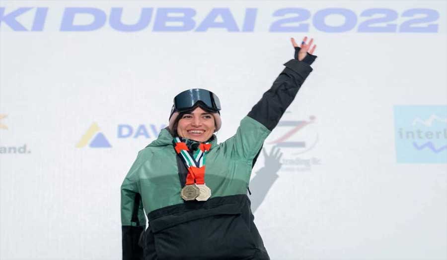 إيران تحرز 4 ميداليات ملونة في بطولة التزلج لأصحاب الهمم في الإمارات