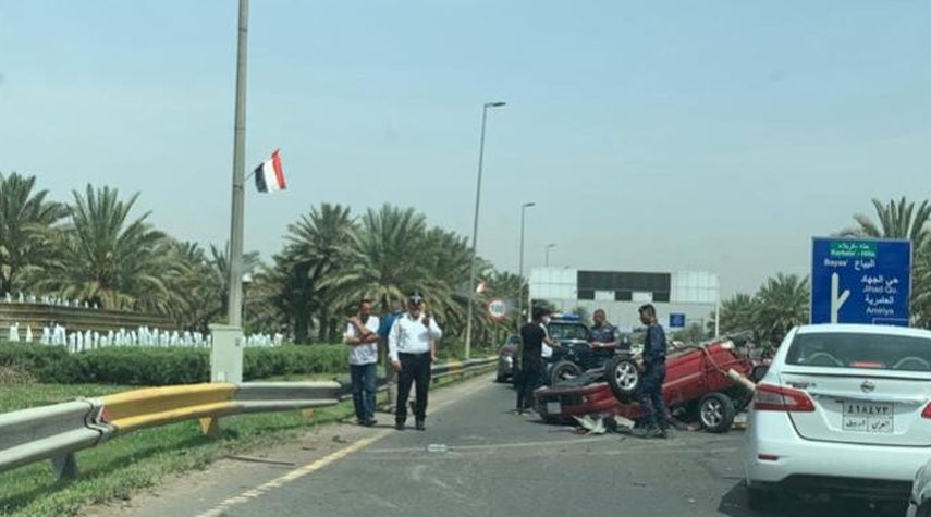 مصرع شخص إثر حادث سير "مروع" في بغداد