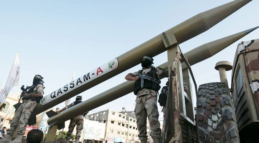 المقاومة الفلسطينية تجري تجربة صاروخية لتطوير قدراتها العسكرية