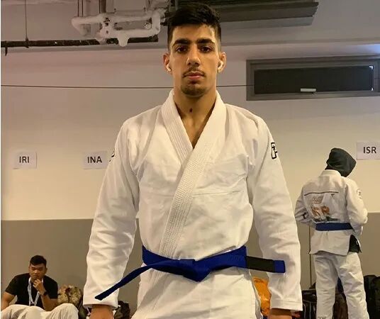انسحاب لاعب الجوجيتسو العراقي أمام منافسه "الإسرائيلي"