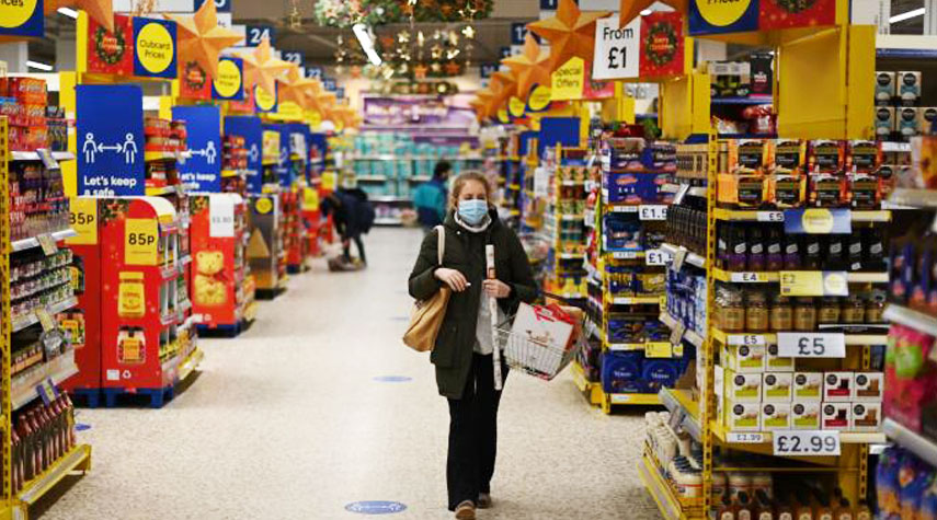 ارتفاع أسعار المواد الغذائية لمستوى قياسي في بريطانيا
