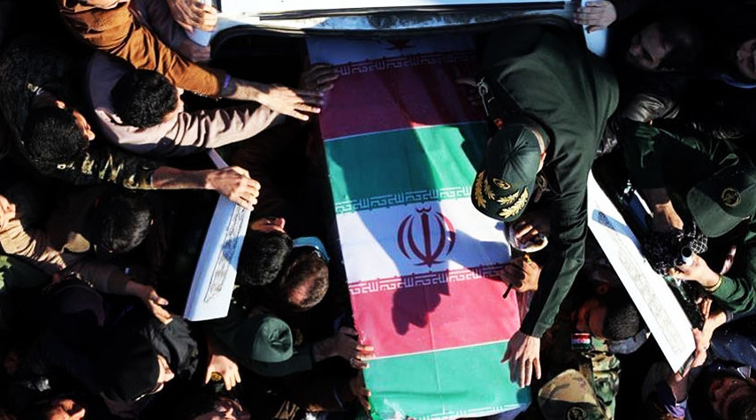استشهاد تعبوي مدافع عن الامن شمال ايران