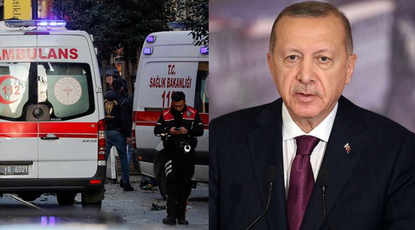 ارتفاع حصيلة إنفجار إسطنبول الى 6 قتلى و81 جريحاً وأردوغان يتوعد المنفذين