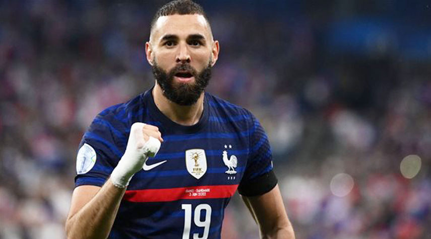 كأس العالم... الفرنسي بنزيما يتنازل عن رقمه المفضل