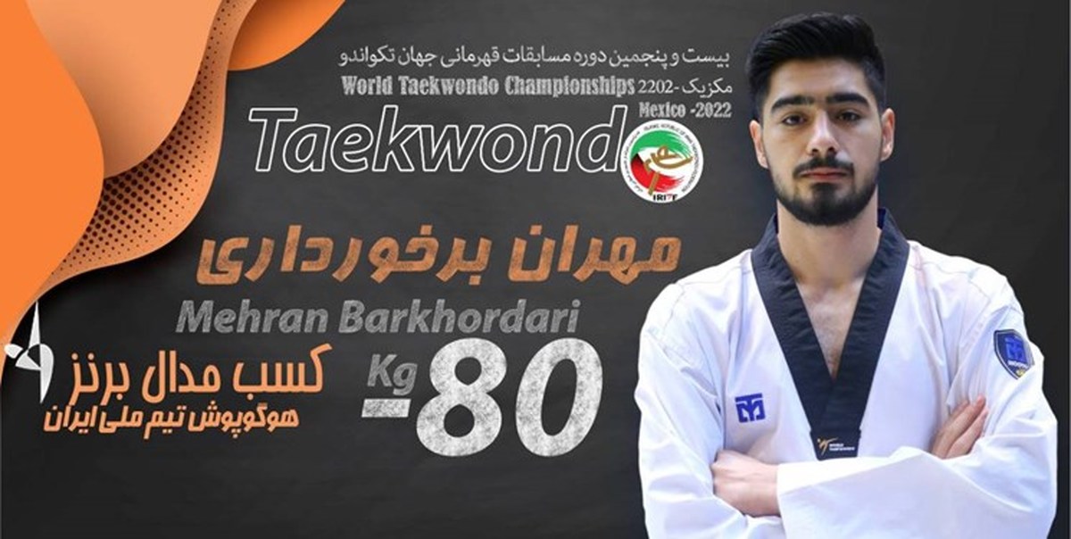 إيراني يحرز برونزية بطولة العالم للتايكواندو