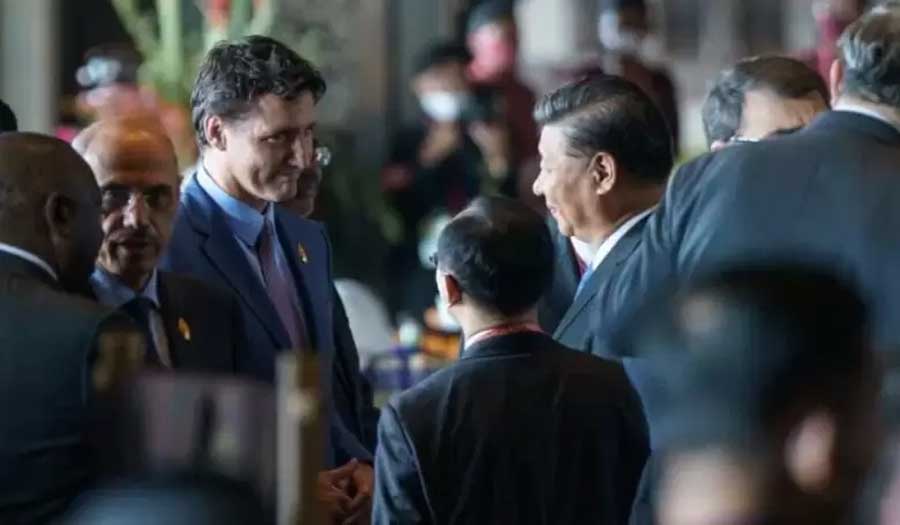 الرئيس الصيني ينتقد رئيس وزراء كندا لتسريب تفاصيل اجتماعهما الخاص