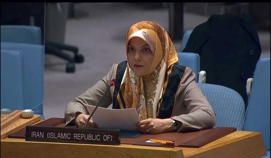 سفيرة إيران في الأمم المتحدة: لسنا بحاجة للدعم الغربي الكاذب للمرأة الإيرانية
