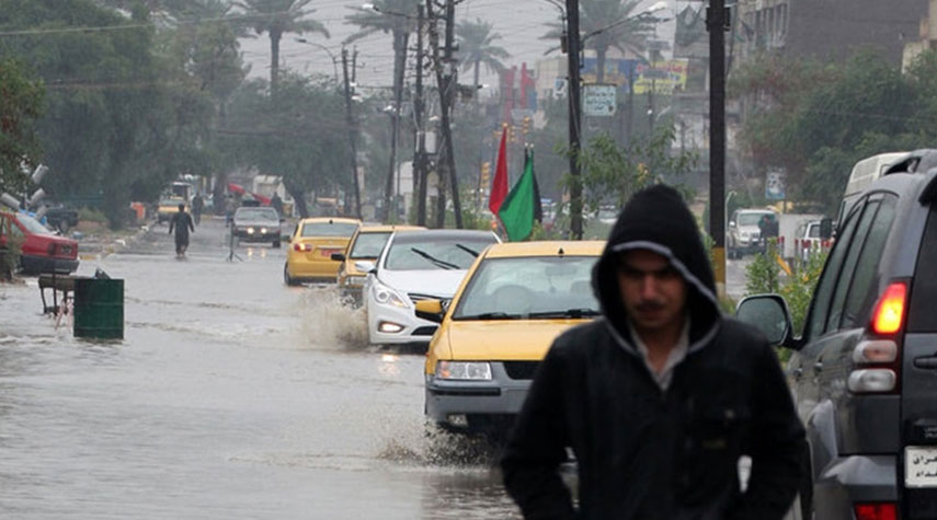 الأمطار تتسبب بوفاة 4 أشخاص من عائلة واحدة في ذي قار جنوب العراق