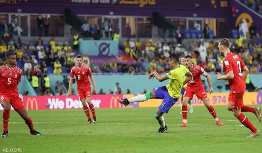 مونديال قطر.. البرازيل تخطف فوزا قاتلا من سويسرا لتبلغ ثمن النهائي 