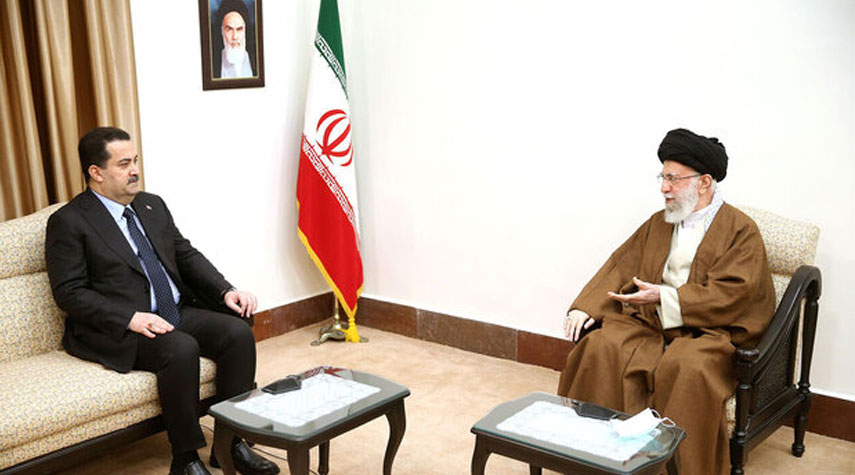 طهران.. رئيس الوزراء العراقي يلتقي قائد الثورة الاسلامية