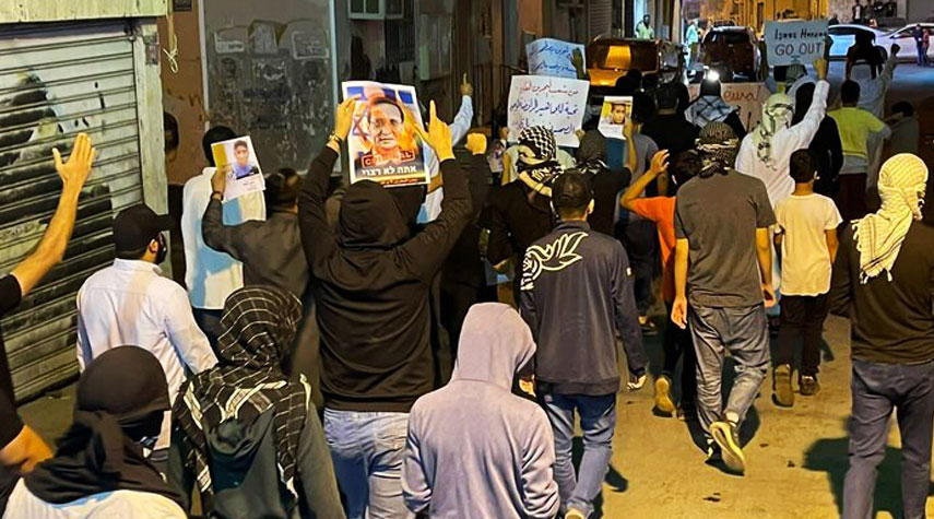 البحرين... تظاهرات ضد زيارة 